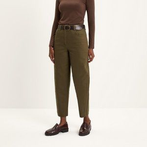 Frank and Oak Amelia Barrel Pant | Worn twice! | Cotton Twill | Size 14